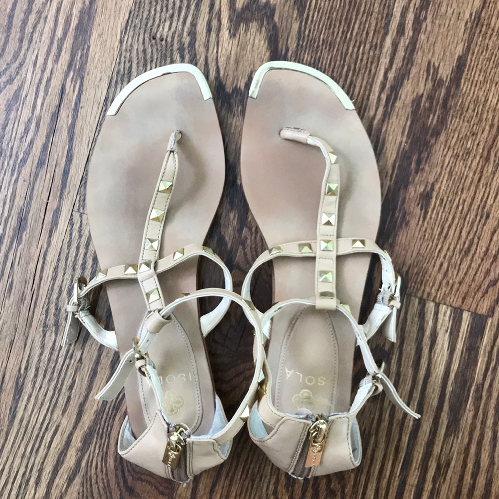 Studded sandals
